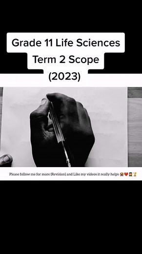 Grade 11 Life Sciences:Term 2 Scope (2023) Please follow me for more (Revision) and please like my videos it really helps 😭❤️👩‍🎓🏆🙏 #grade11 #lifesciences #lifescience #lifesciencestudent #exam #exams #gradeschool #learnontiktok #scope #exampreparation #student #durbantiktok #freestatetiktok #mpumalangatiktoker #capetown #capetowntiktok #mpumalanga #durbantiktok #gautengticktok #gauteng #kzntiktok #kzntiktokers #kzn#southafrica #sou #life #lifehack #science #sci #grade10 #grade11 #grade12 #e