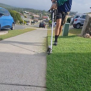 17K views | *WARNING* Some seriously satisfying edging ahead @jacobs.backyard  | EGO Power Plus | Facebook