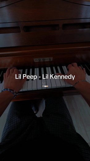 Lil Peep Piano Cover: Lil Kennedy