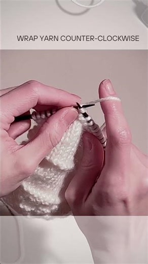 Left-Handed Continental Knit(Norwegian Style): No twisted stitches