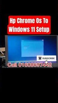 Hp Chrome Os To Windows 11 Setup