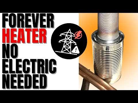 Heat For Days With This Simple Device That Anyone Can Make