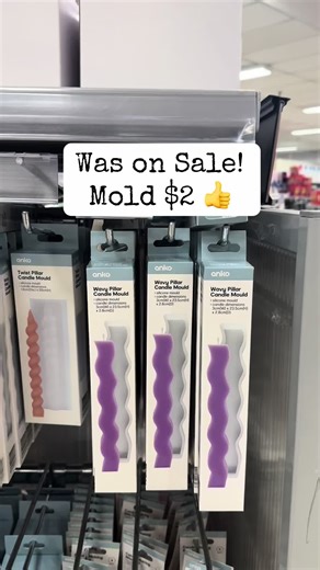 DIY Candle Making with Kmart Mold and Repurposed Wax