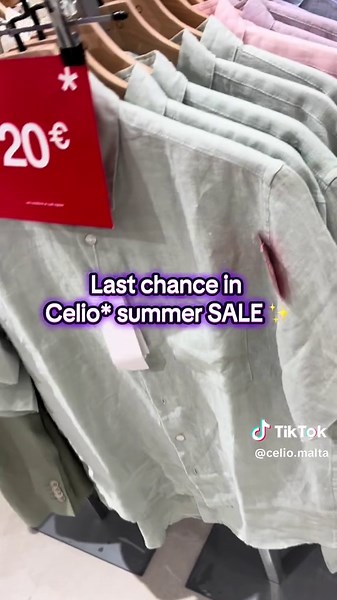 Last Chance in Celio Summer Sale - Don't Miss Out!