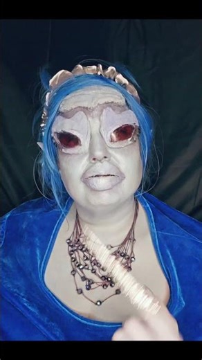 The alien scientist #jokereel #darkhumor #characterdesign #sfxonthebayou #alienscientist