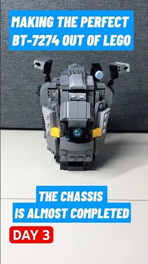 DAY 3🔥-Making The PERFECT Lego Bt-7274 From Titanfall 2#titanfall #bt7274 #shorts