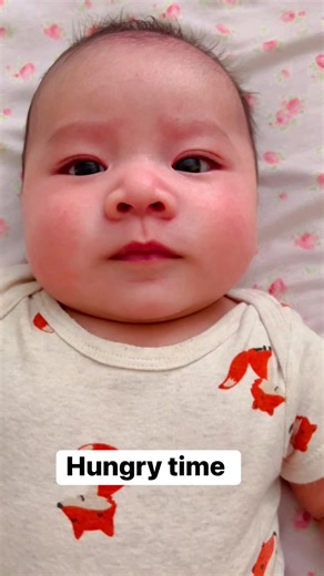 16K views · 385 reactions | Hungry time  #baby #hungry #cute #cutebaby #babygirl #babyboy #love | My baby girl and baby boy | Facebook