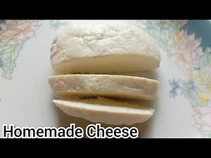 Homemade cheese | cheese recipe | How to make cheese at home| Homemade cheese |