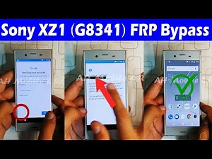 Sony XZ1 (G8341) FRP Bypass without PC