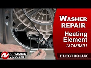 Electrolux Washer - Error Code 69 Open Heater - Heating Element Repair and Diagnostic