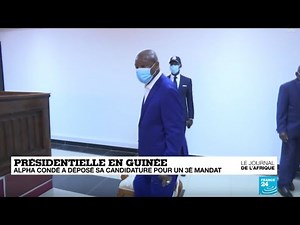 Guinée-Conakry : Alpha Condé est officiellement candidat à un troisième mandat présidentiel