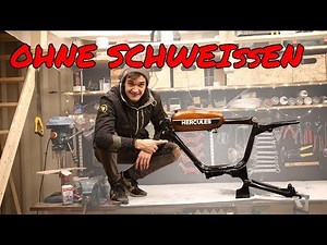 Build your own frame for a coffee racer moped | Moped Wednesday E.03