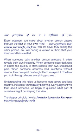 Your perception of me is a reflection of you. #deepthoughts #psychology