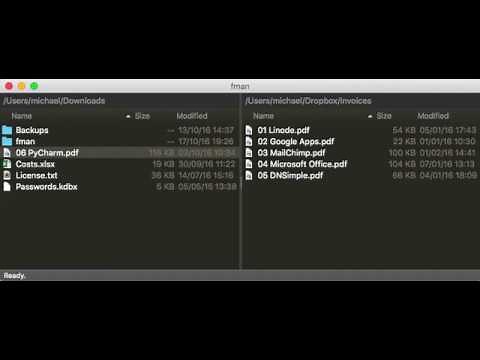 Built with Qt for Python: fman File Manager