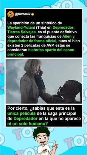 The detail in Predator that connects two franchises #funfacts