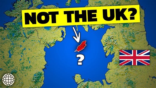 The weird British island that isn't part of the UK
