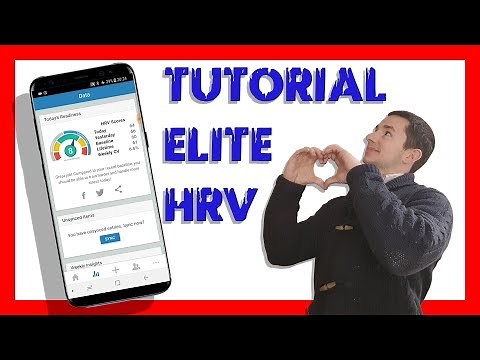 ELITE HRV 📱📱❤️❤️ TUTORIAL PARA MEDIR LA VARIABILIDAD DE LA FRECUENCIA CARDIACA EN ESPAÑOL