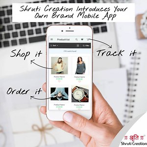 5.3K views · 14 reactions | Shruti Creation has brought for you E-commerce Store in Mobile app. Lowest Price in Market guaranteed Now stay connected to your customers getting by notifications of orders. ✅Instantly uploading of products. ✅Instant updates regarding offers and discounts. ✅Share products directly on social media For more info, comment below | Shruti Creation | Facebook