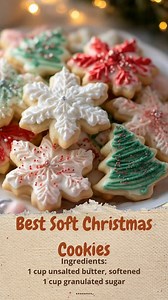 Soft Christmas Sugar Cookies | Cakecrafted Recipes