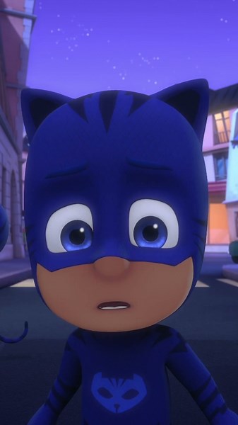 Pijama maskeleri | Çocuklar İçin Çizgi Filmler | Catboy vs Robo-Cat #shorts