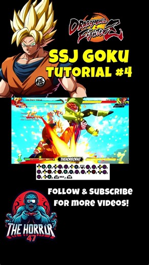 Super Sayian Goku Combo Tutorial 4! Dragon Ball FighterZ Tutorial!
