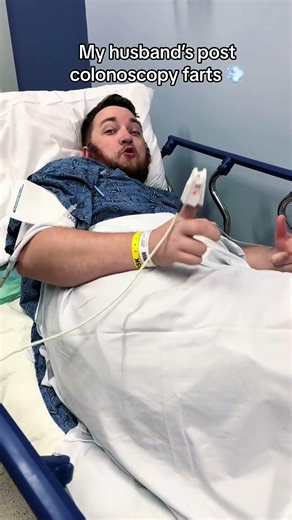After colonoscopy #funny #funnyvideos #fyp #colonoscopy #fart