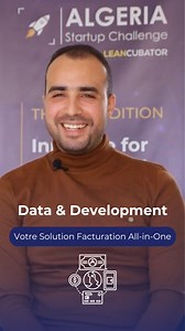 📽️ اكتشف المقابلة الحصرية مع Hichem Chabane، الفائز في Factubox BY BEYN! 🚀لتقديم شركته الناشئة Data&Developmen، التي تطور منصة مصممة لتبسيط إدارة الفواتير للتجار والأفراد، بأمان وسهولة. 📽️ It's time for another of our most exciting interviews, this time with D&D | Data&Development , also known as D&D. 🏦 An Algerian startup specializing in digitalization and new technologies, headed by Hichem Chabane To tell us about their experience in the Algeria Startup Challenge and the open innovation co