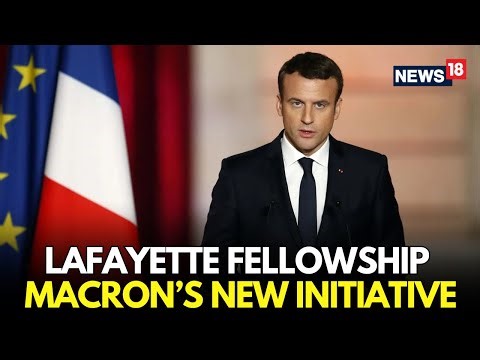 LIVE | Emmanuel Macron Launches Lafayette Fellowship Program at Villa Albertine | France News | N18G