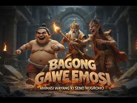 BAGONG MEMBUAT DURNA TIDAK BERKUTIK//ANIMASI WAYANG KI SENO NUGROHO