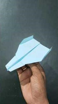 Super fast Glider, how to make a flying paper plane #tinyplanes #simpleplanes #airplane #shorts