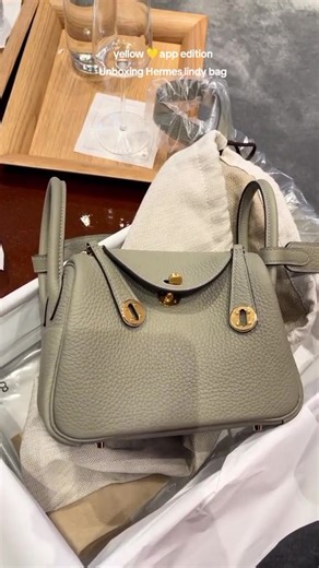 #unboxing Hermes lindy bag #tiktokgrowth 🔗 in my bio