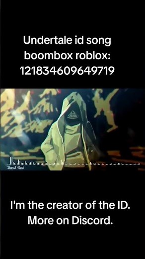 Undertale id song boombox roblox #boombox #roblox #роблокс #song #music #undertale #sans #dust