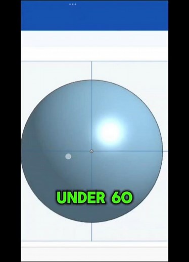 HOW To make a sphere in Onshape in under 60 SECONDS!!#shorts#viral#onshape