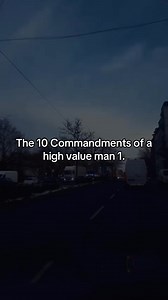 The 10 commandments of a high value man ❤️ | Esohe Nancy Grace Josehp