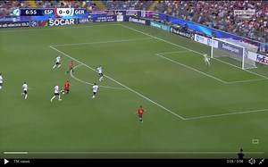 Video: Spain's Fabian scores great solo goal in Under-21s final