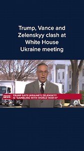 CNBC's Eamon Javers recaps the angry exchange between President Donald Trump, Vice President JD Vance and Ukrainian President Volodymyr Zelenskyy. Full details: cnb.cx/3XlPhn0 | CNBC