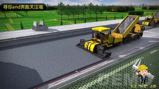 高速公路基层施工控制点很多？看这个工艺动画，教你如每步施工