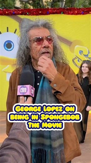 Pero Like on Instagram: "We caught up with George Lopez at a special screening of @spongebobmovie. He talks about watching the how, what it meant to be part of the movie and what it's like being latino representation. Movie out now #SpongeBobMovie #georgelopez #latino @georgelopez"
