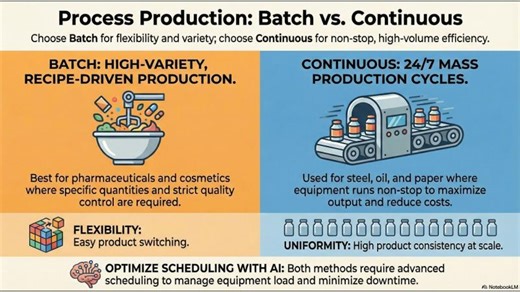 Process Manufacturing: Batch Process / Continuous Process | Kuniyoshi Takahashi