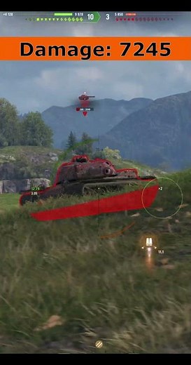 BZ-79 — Rocket Boost Carry: 9.6K in 6:45 (6 Kills, Outpost) | World of Tanks #shorts #wot #gaming