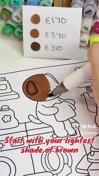 Tutorial de Colorear: Cómo Colorear un Oso