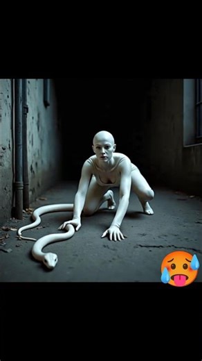 snak woman horror #ai #factiai #cartoonanimal #aianimation