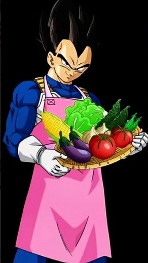 🍳 Chef Vegeta en action ! The Prince of Saiyan Kitchen 😎🔥#shorts #viral #trending #goku#vegeta#anime