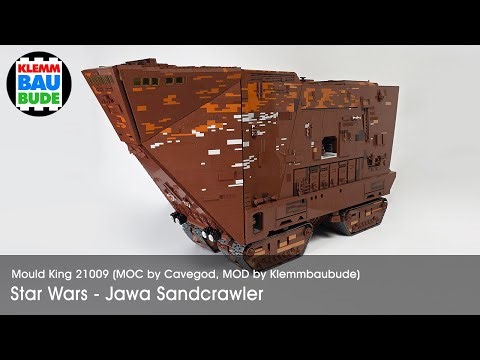 Mould King 21009 – Star Wars – Jawa Sandcrawler – modifiziert, erweitert, motorisiert