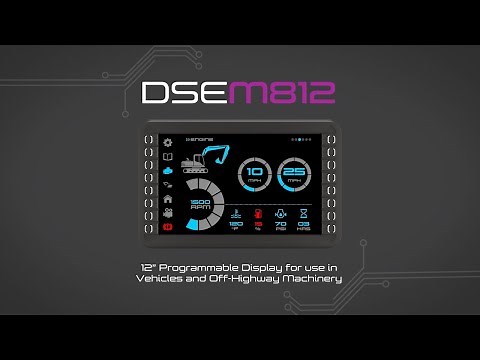 DSEM812 12" Programmable Display