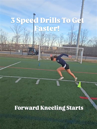 Speed isn’t just straight-line fast. It’s how quickly you can react, redirect, and recover. That’s why we train it from every angle: 1) Forward Kneeling Starts – build explosive drive from a dead stop. No wasted motion, just pure GO. 2) Lateral Kneeling Starts – sharpen change-of-direction and lateral quickness. Because the game isn’t played in straight lines. 3) Curved Sprints – teach your body to accelerate and decelerate on a curve. Game speed lives in the gray areas. Speed is a skill. And sk