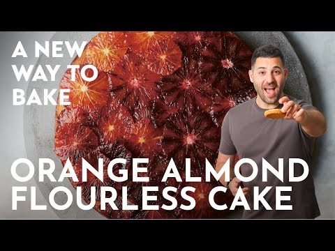 How to make a stunning Orange and Almond Flourless Orange Cake, 100% naturally plant-based