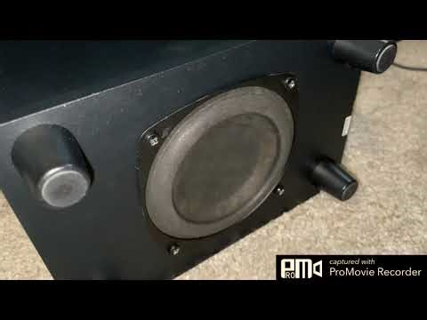 Bass test logitech z323