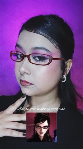 Bayonetta makeup tutorial 💅🏻#bayonetta #cosplay #makeup #trending #makeuptutorial #makeupideas