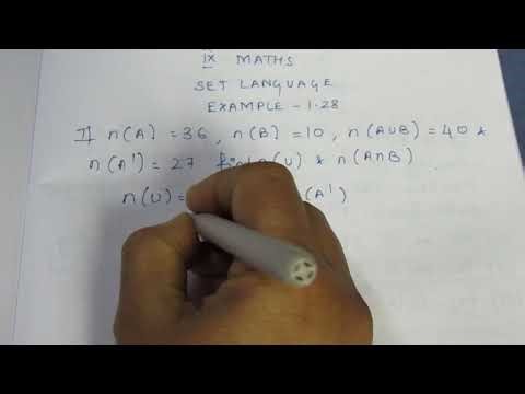 TN CLASS 9 MATHS SET LANGUAGE EXAMPLE 1.28